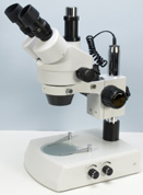 BMSZ Trinocular Stereomicroscope + Illuminated stand