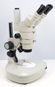 BSR Stereomicroscope + Dual illumination stand