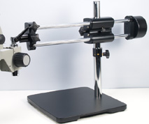 BSR Stereomicroscope + Double boom long arm stand