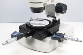 BSR Stereomicroscope + Illuminated stand + Micrometer stage